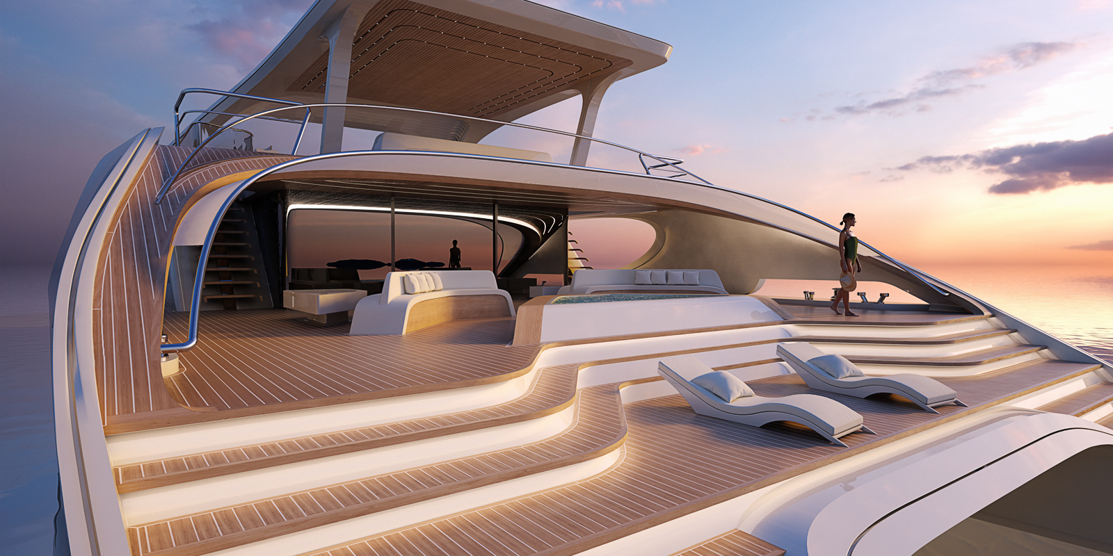 imagen 7 de Oneiric, así es el catamarán de lujo que Zaha Hadid Architects ha diseñado para Rossinavi.