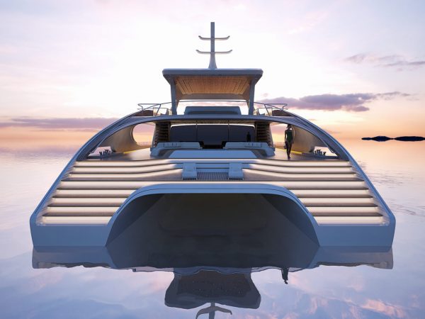Oneiric, así es el catamarán de lujo que Zaha Hadid Architects ha diseñado para Rossinavi.