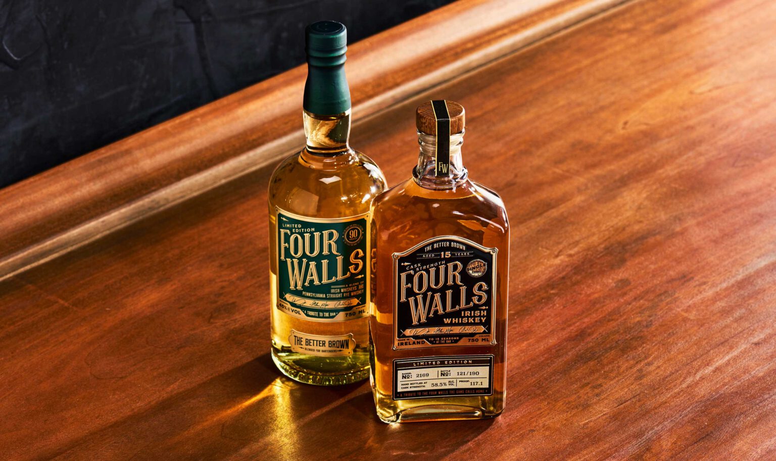 imagen 1 de Four Walls Whisky, un nuevo whisky americano.