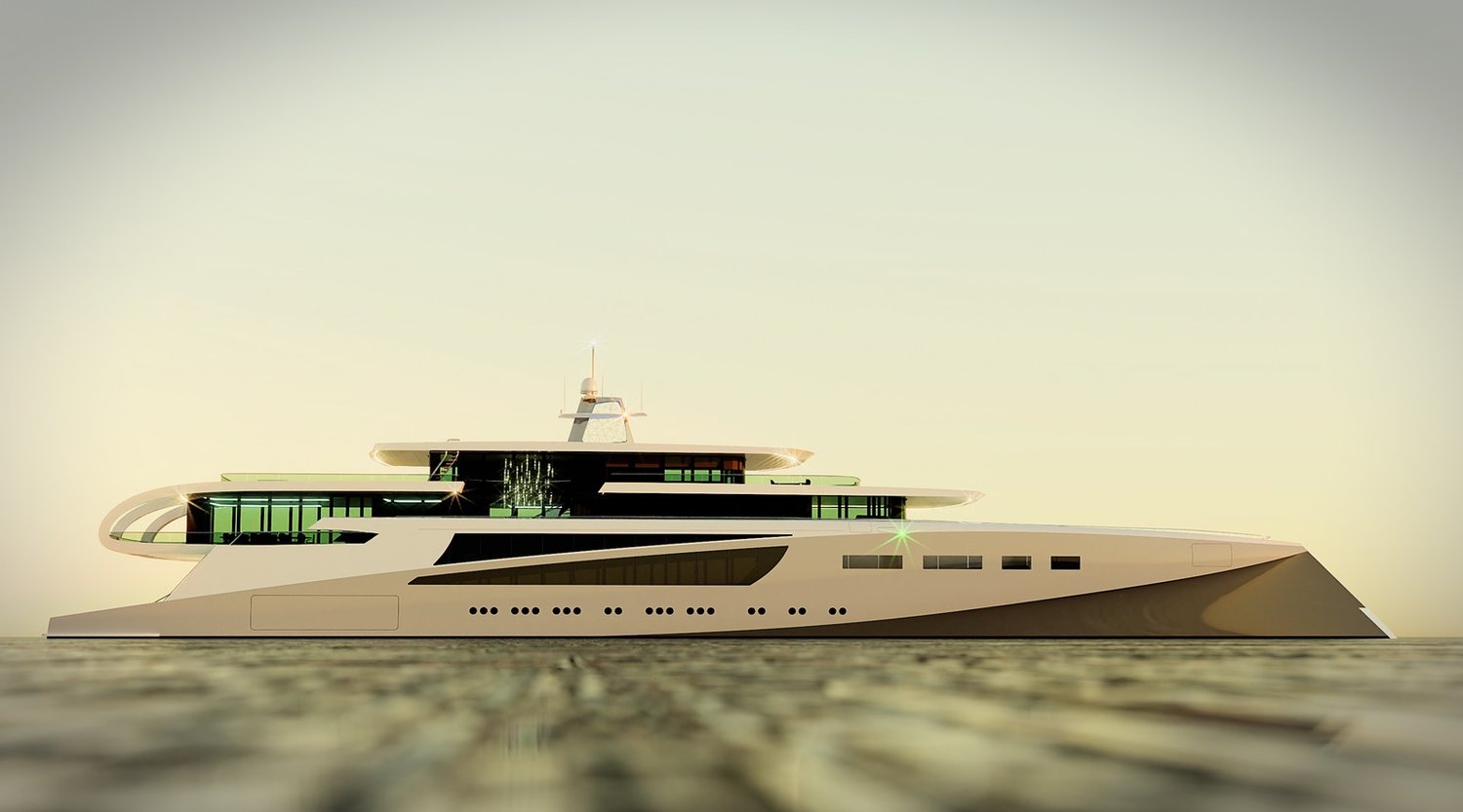 imagen 4 de M Catamaran Concept, el espectacular yate diseñado por Nick Stark.