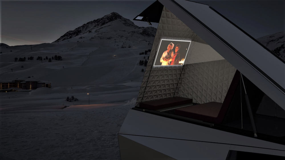 imagen 2 de ¿Te imaginas disfrutando de tus vacaciones en una Cybertruck Space Camper?
