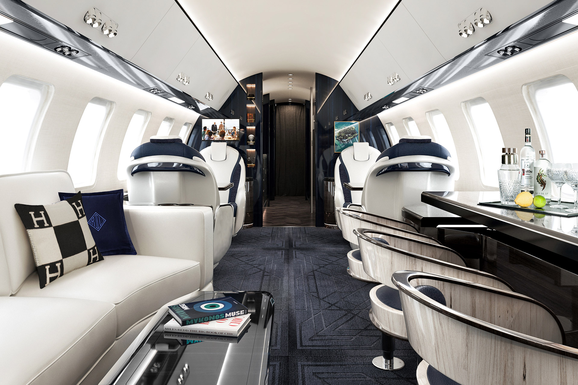 imagen 4 de Officina Amare, del diseño náutico al de jets de lujo y Bombardier.