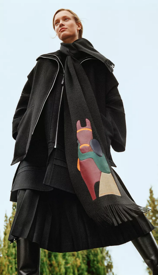 imagen 3 de Al abrigo de la seda de Hermès en su invierno.