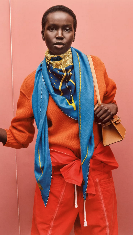 imagen 8 de Al abrigo de la seda de Hermès en su invierno.