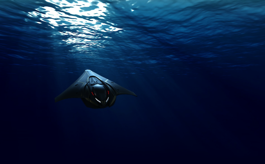 imagen 3 de Highland Kronos: un submarino como una mantarraya.
