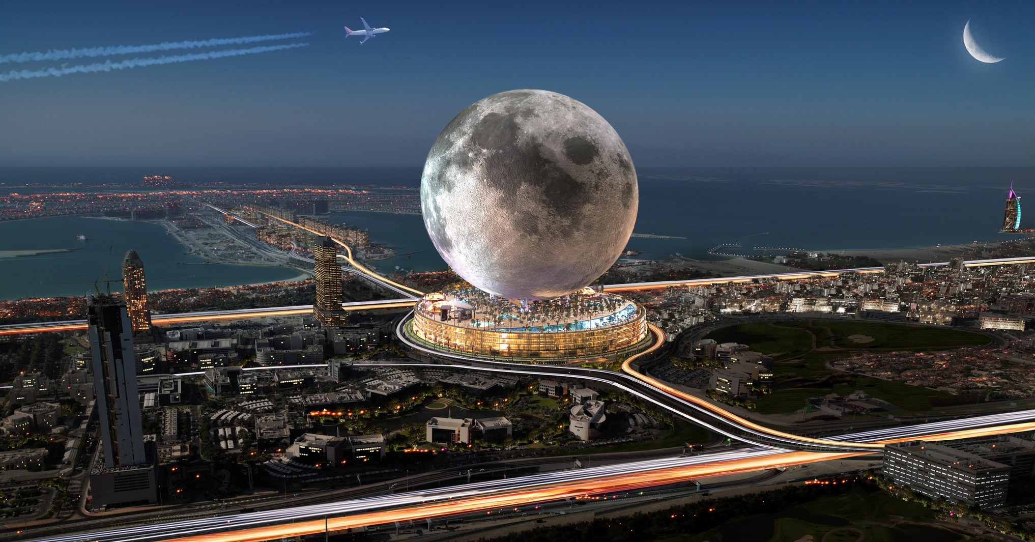imagen 2 de Moon Resort: volar a Dubai será como viajar a la luna…