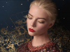 Anya Taylor-Joy pone cara a la nueva colección de maquillaje de fiesta y Dior.
