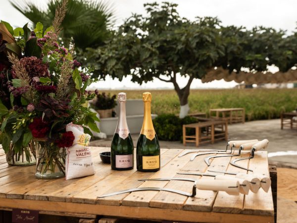 Arroz y champán Krug, el perfecto maridaje mediterráneo.