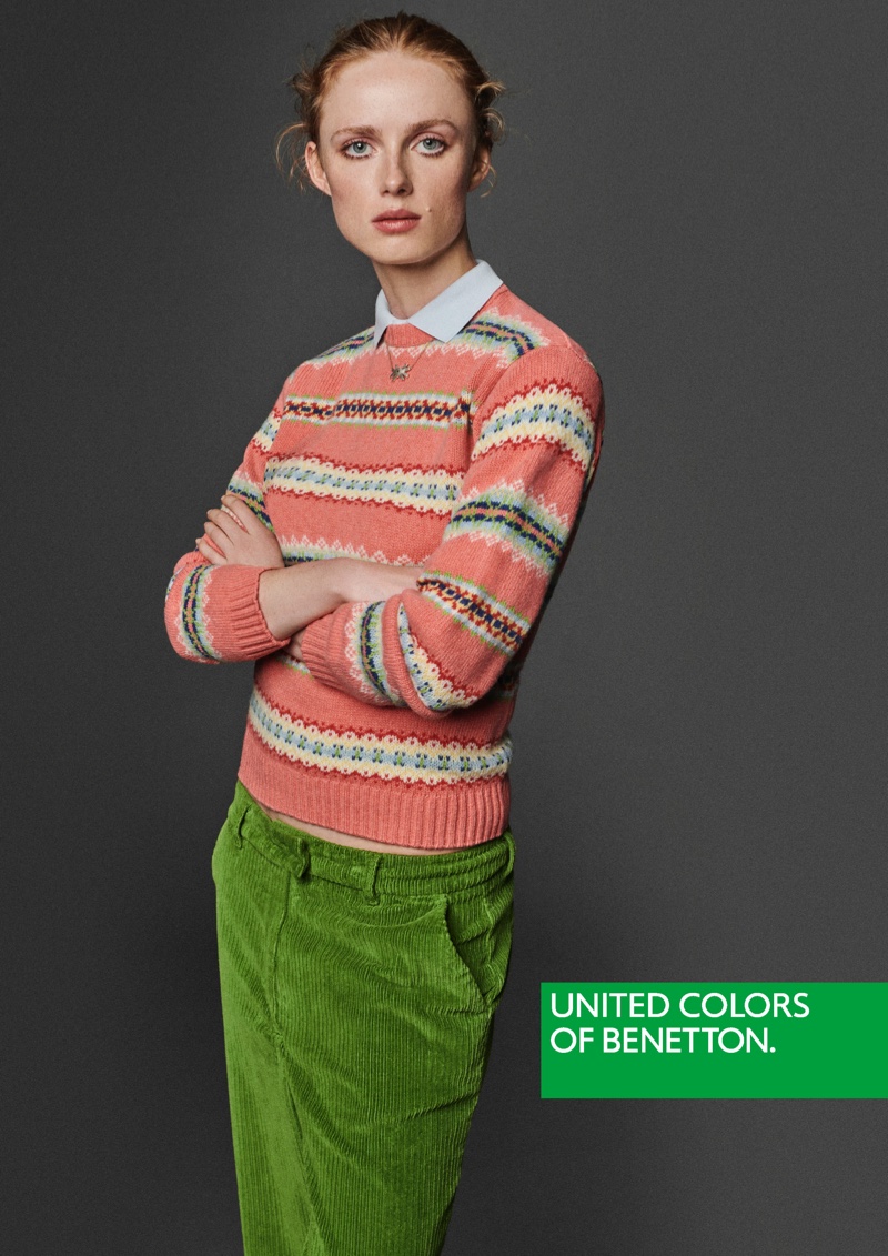 imagen 8 de Así es el invierno de abrigo y color de United Colors of Benetton.