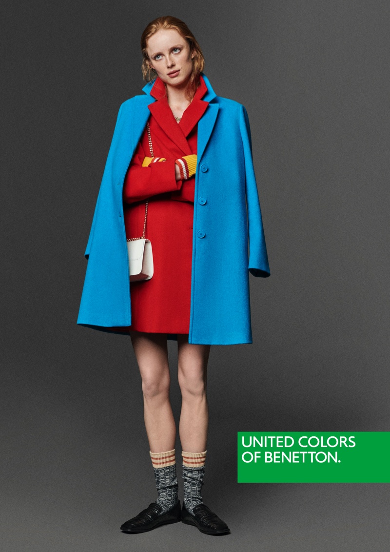 imagen 5 de Así es el invierno de abrigo y color de United Colors of Benetton.