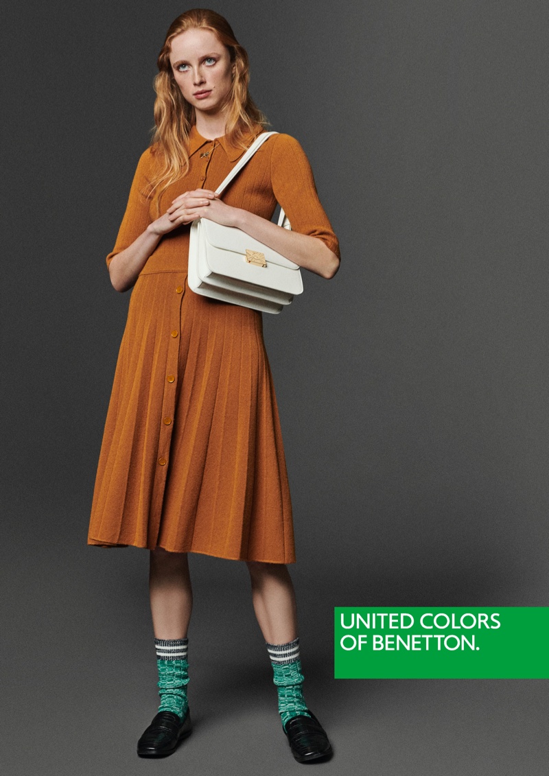 imagen 6 de Así es el invierno de abrigo y color de United Colors of Benetton.