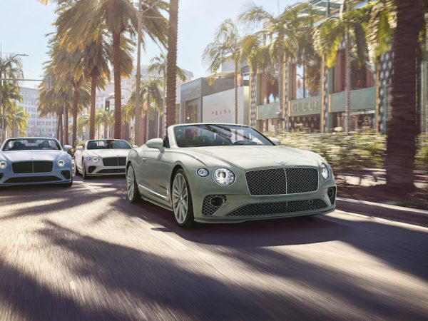 Bentley Beverly Hills apuesta por los tonos pastel.