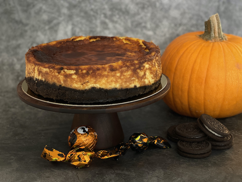 imagen 1 de La Asustada, una rica tarta de queso y Halloween.