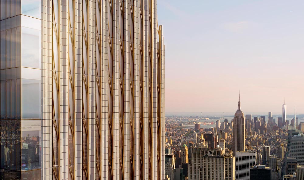 imagen 2 de 111 West 57th Street , probablemente la torre más lujosa y espectacular de Manhattan.