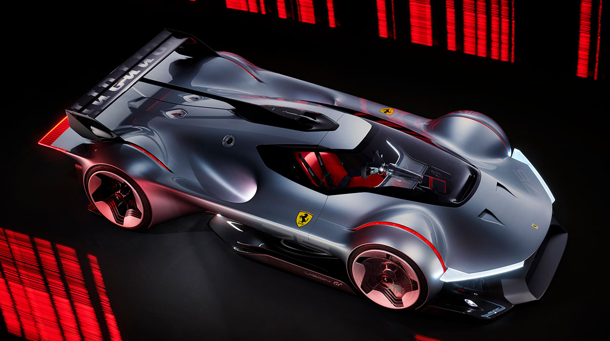 imagen 5 de Ferrari Vision Gran Turismo ¿anticipa este diseño creado para el universo virtual cómo serán los Ferrari del futuro?