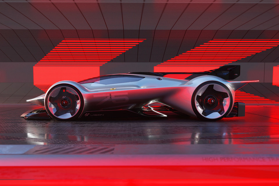 imagen 2 de Ferrari Vision Gran Turismo ¿anticipa este diseño creado para el universo virtual cómo serán los Ferrari del futuro?