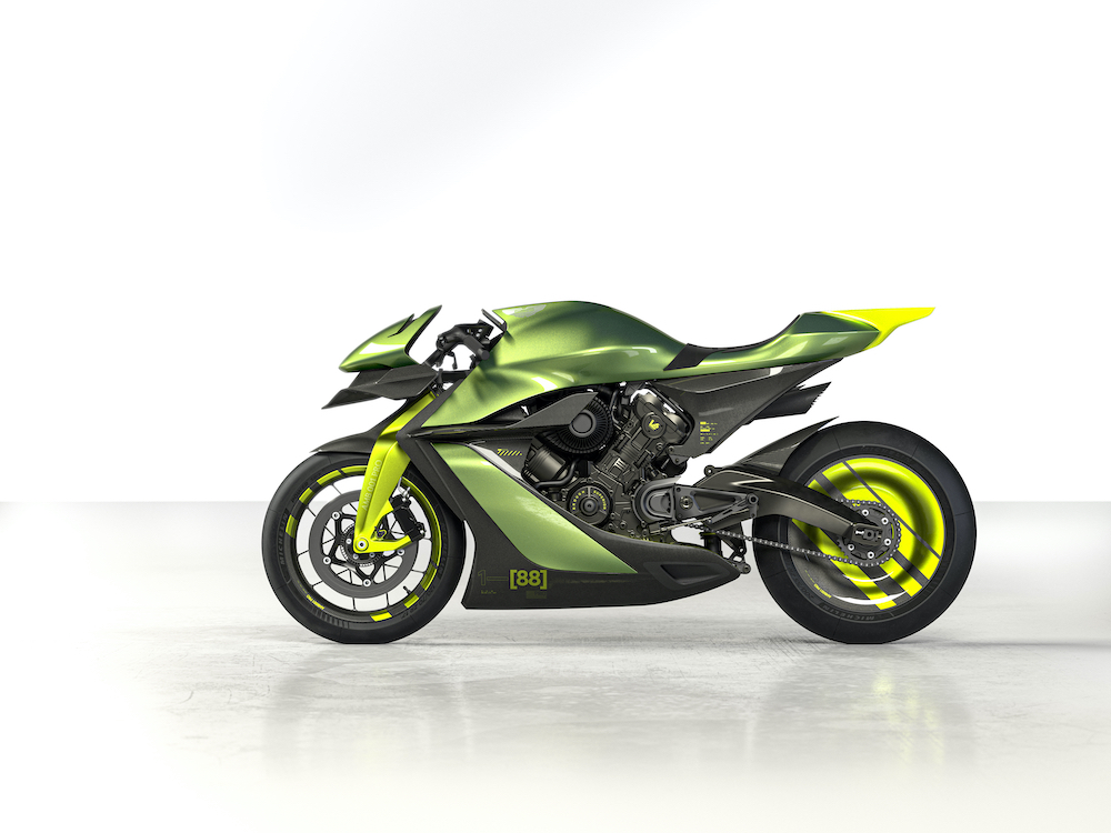 imagen 1 de La AMB 001 Pro, la motocicleta de tus sueños, evoluciona.
