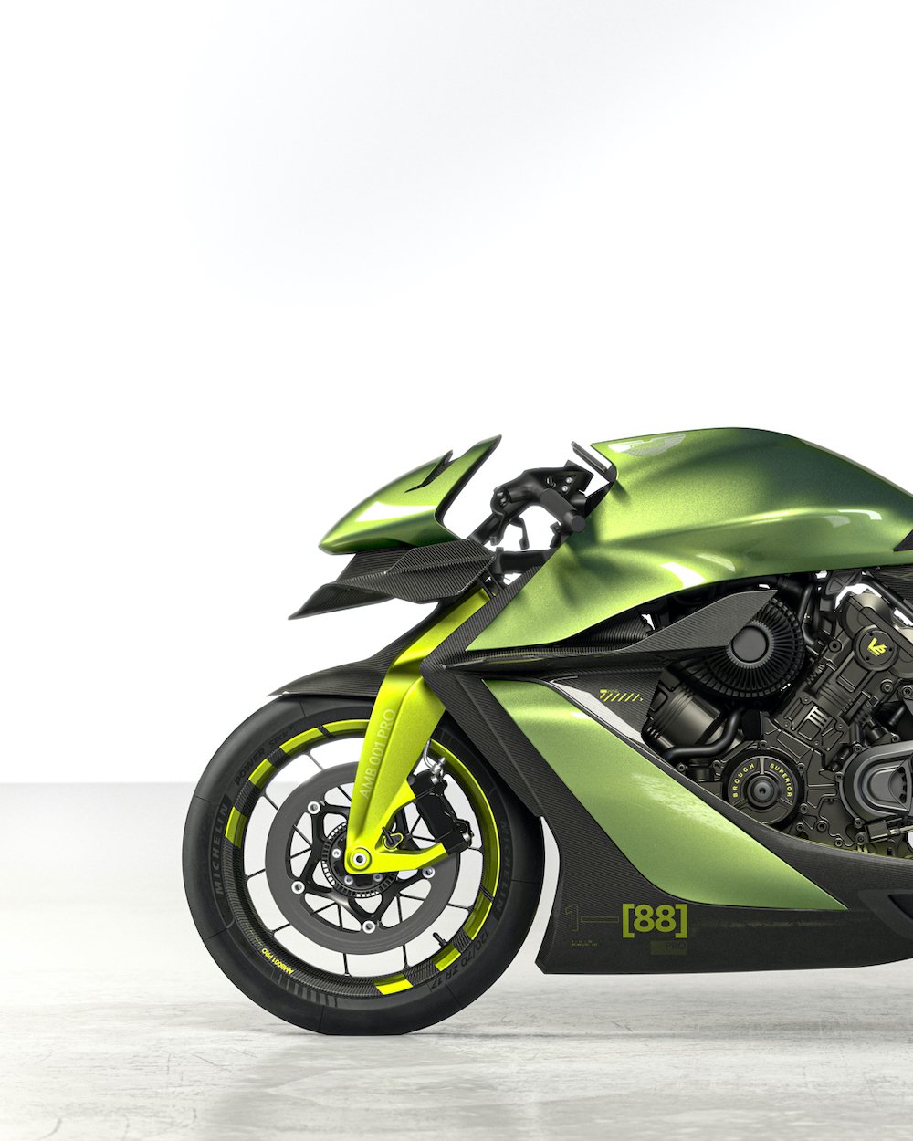 imagen 13 de La AMB 001 Pro, la motocicleta de tus sueños, evoluciona.