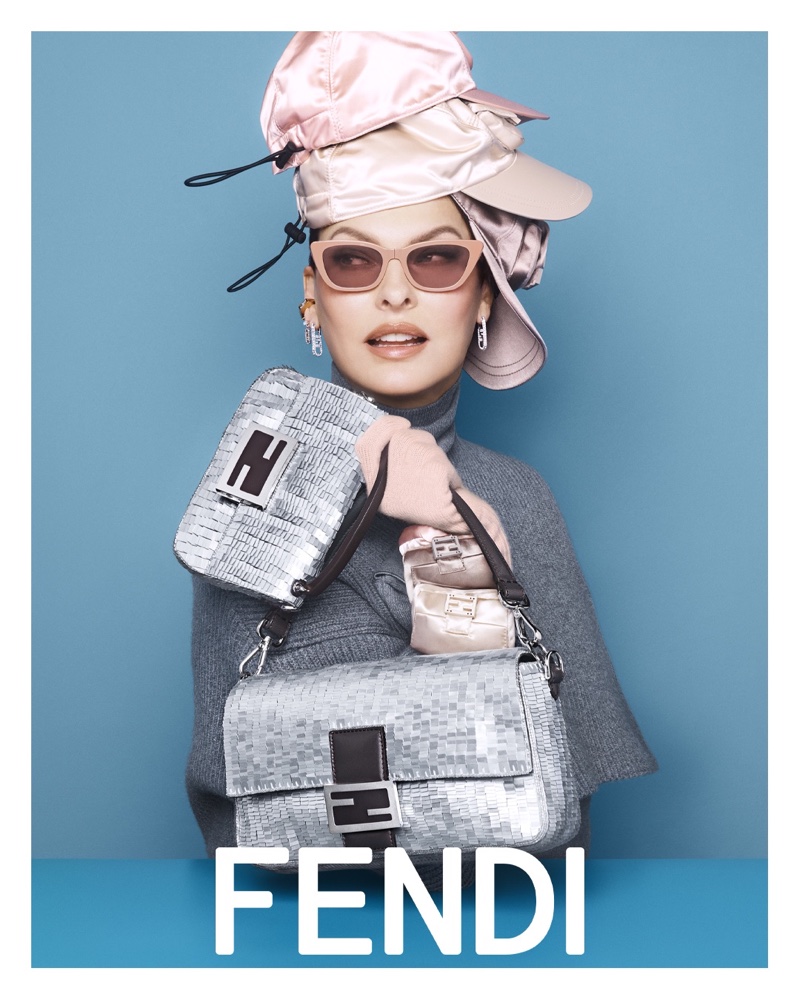 imagen 5 de Linda Evangelista a todo color con Fendi.