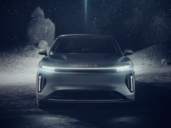 Lucid Gravity Electric SUV.