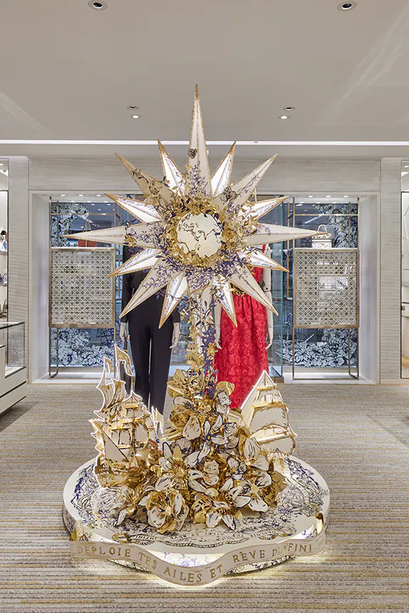 imagen 23 de Así de espectaculares lucen las boutiques Dior en Navidad.