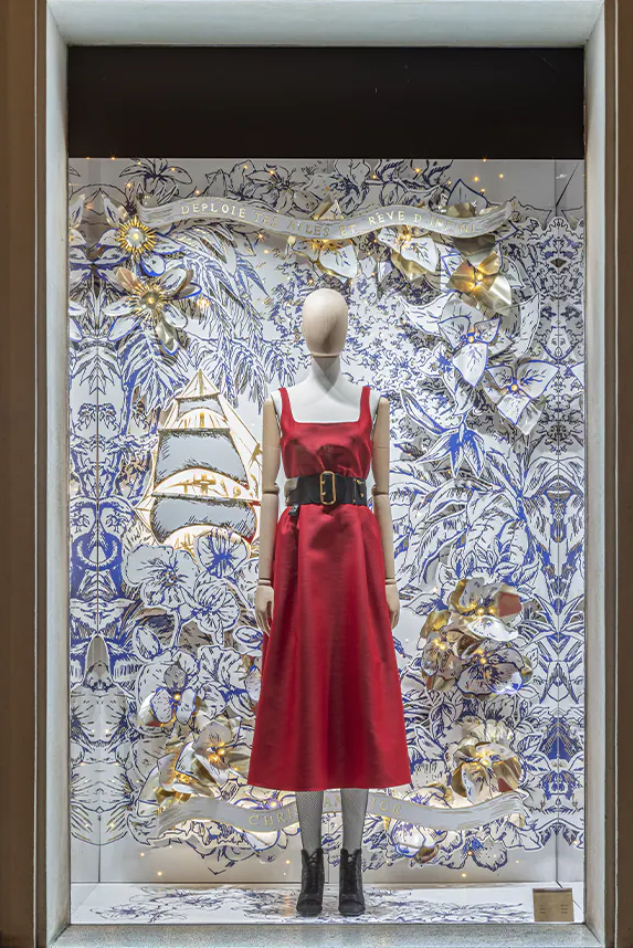 imagen 17 de Así de espectaculares lucen las boutiques Dior en Navidad.