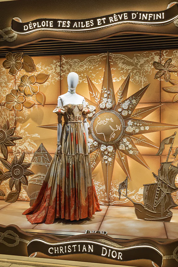 imagen 7 de Así de espectaculares lucen las boutiques Dior en Navidad.