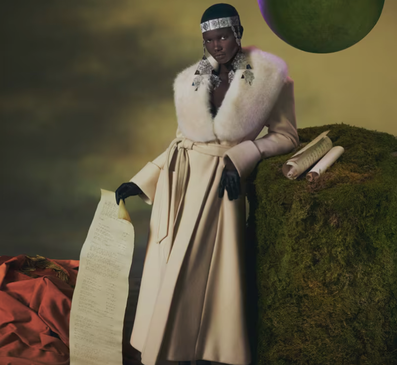 imagen 1 de Elegancia superlativa y pictórica en la nueva campaña de Gucci.