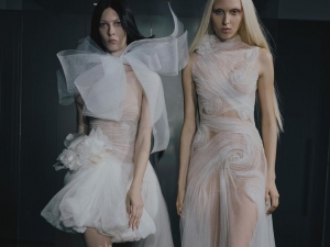Las espectaculares novias de alta costura de Vera Wang.