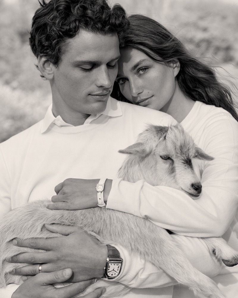 imagen 2 de Andreea Diaconu y Simon Nessman: amor en cashmere Ralph Lauren.