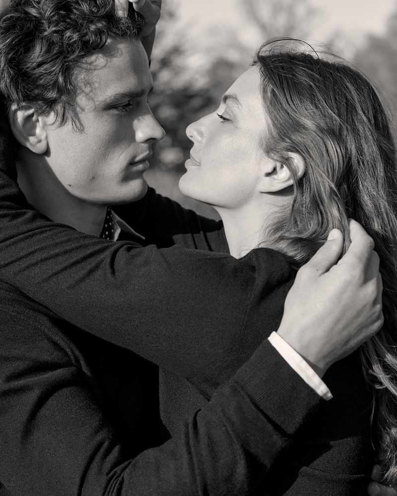 imagen 5 de Andreea Diaconu y Simon Nessman: amor en cashmere Ralph Lauren.
