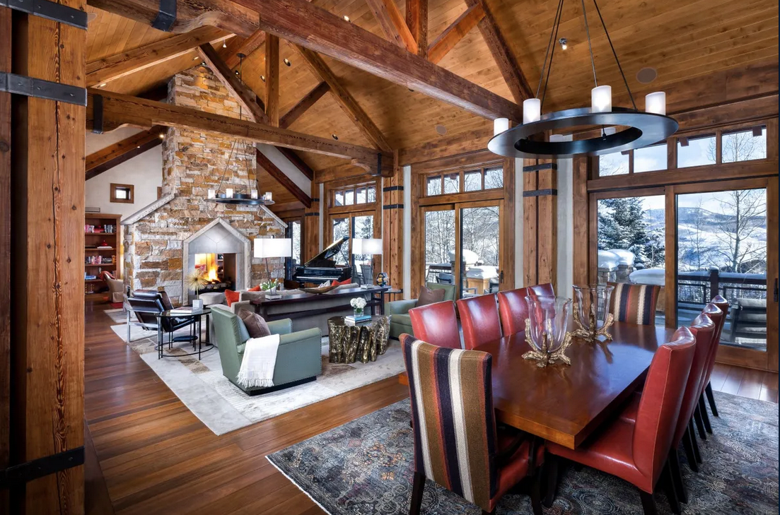 imagen 23 de Daybreak Ridge: la casa con la que sueñan los amantes de la nieve cuesta 22 millones de dólares.