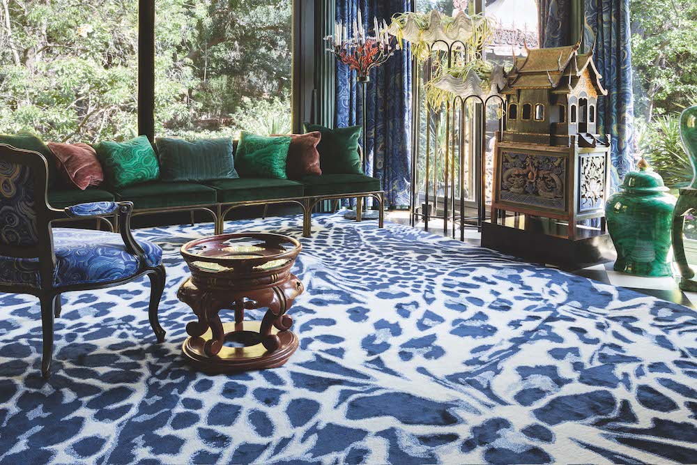 imagen 1 de On the Wild Side: Diane Von Furstenberg diseña una colección de alfombras salvajes para The Rug Company.