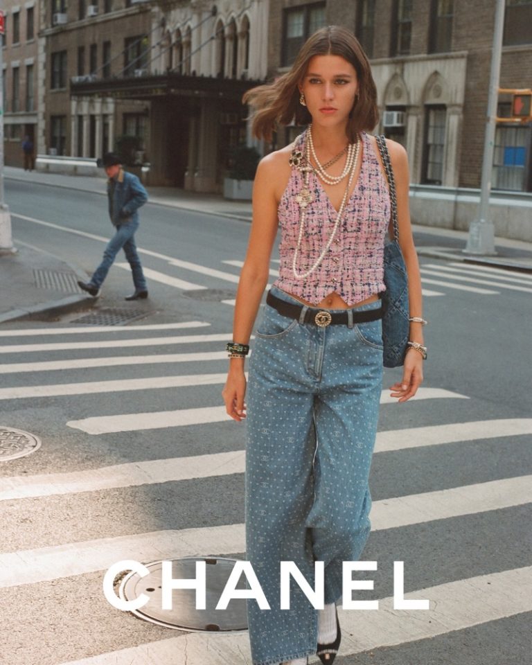 imagen 4 de Vivienne Rohner viste la primavera de Chanel.