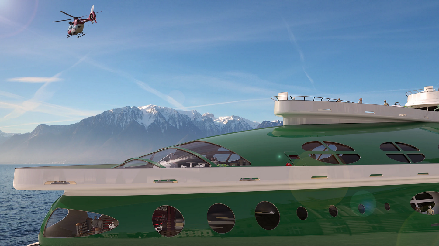 imagen 1 de G-Quest Yacht Concept, un yate de un millón de dólares.