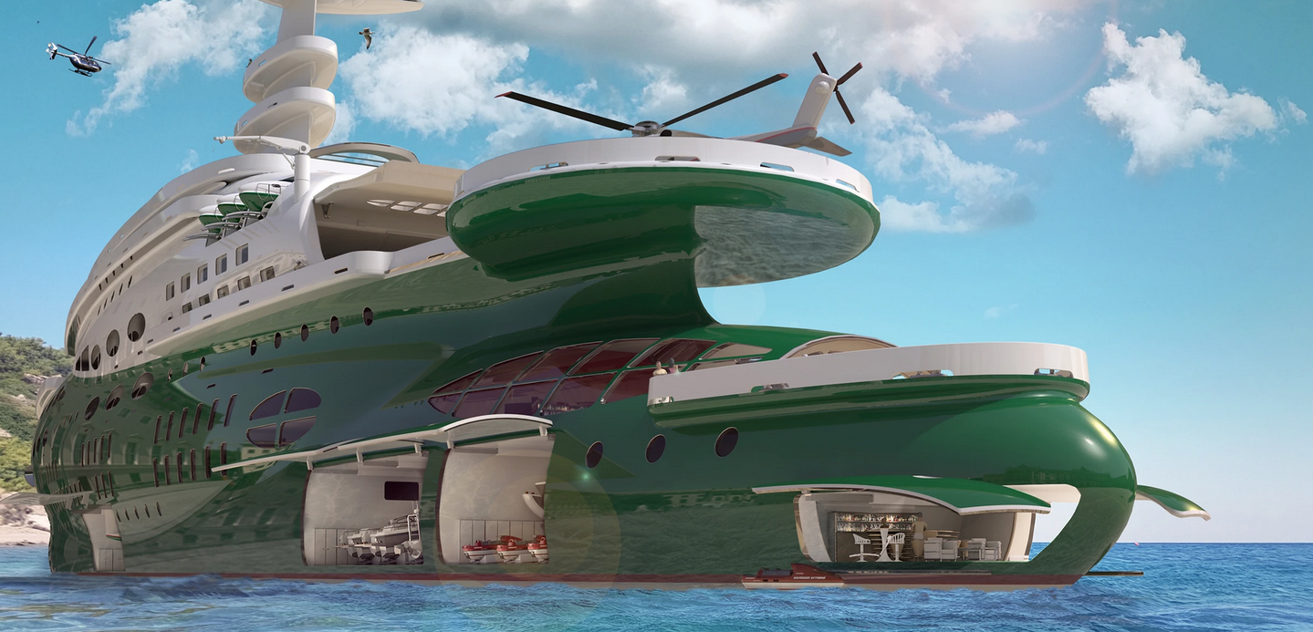 imagen 8 de G-Quest Yacht Concept, un yate de un millón de dólares.