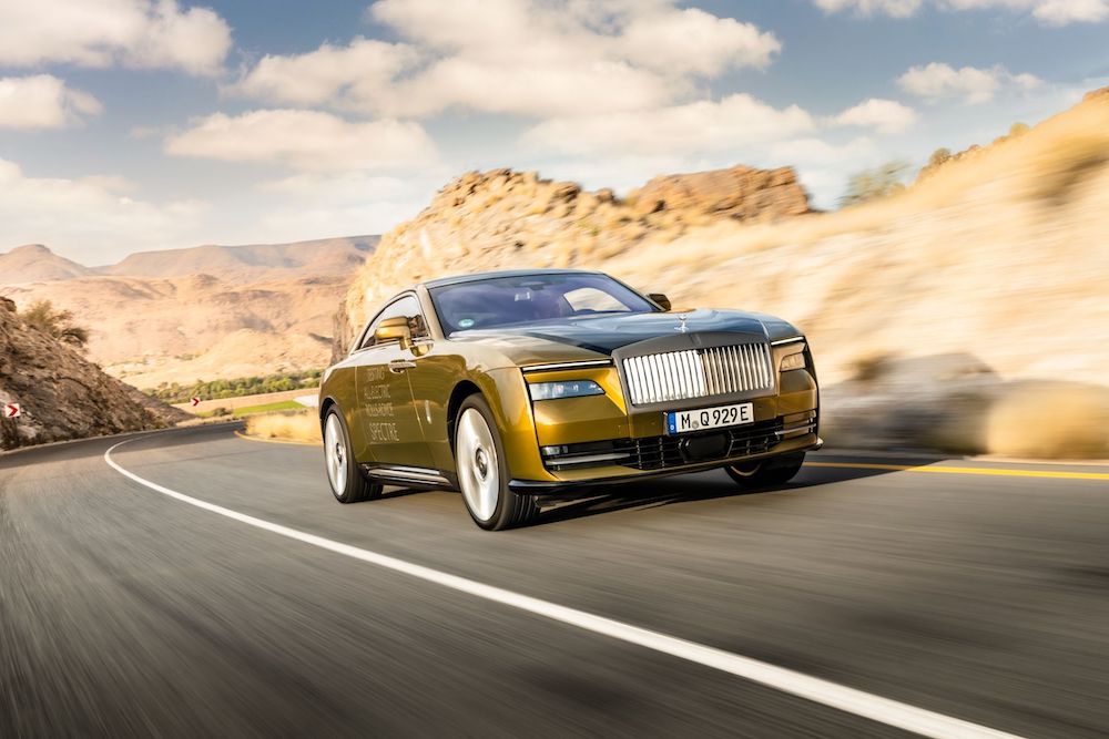 imagen 1 de Spectre, el super coupé eléctrico de Rolls-Royce, está de pruebas en Sudáfrica.