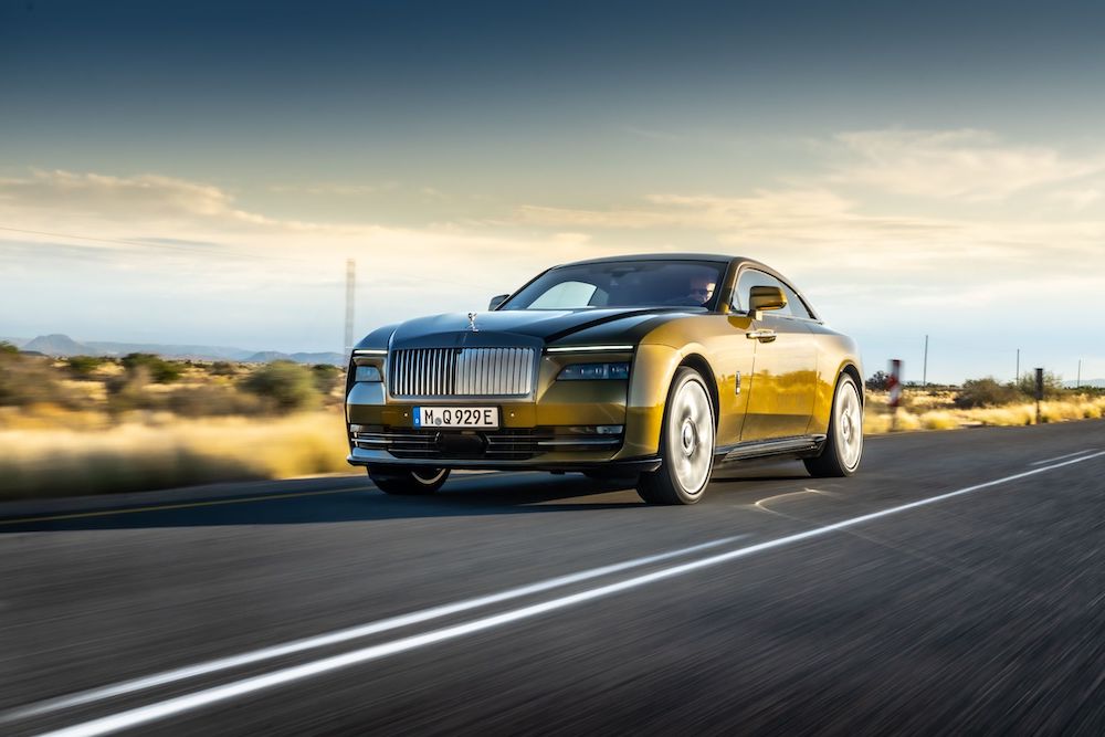 imagen 5 de Spectre, el super coupé eléctrico de Rolls-Royce, está de pruebas en Sudáfrica.
