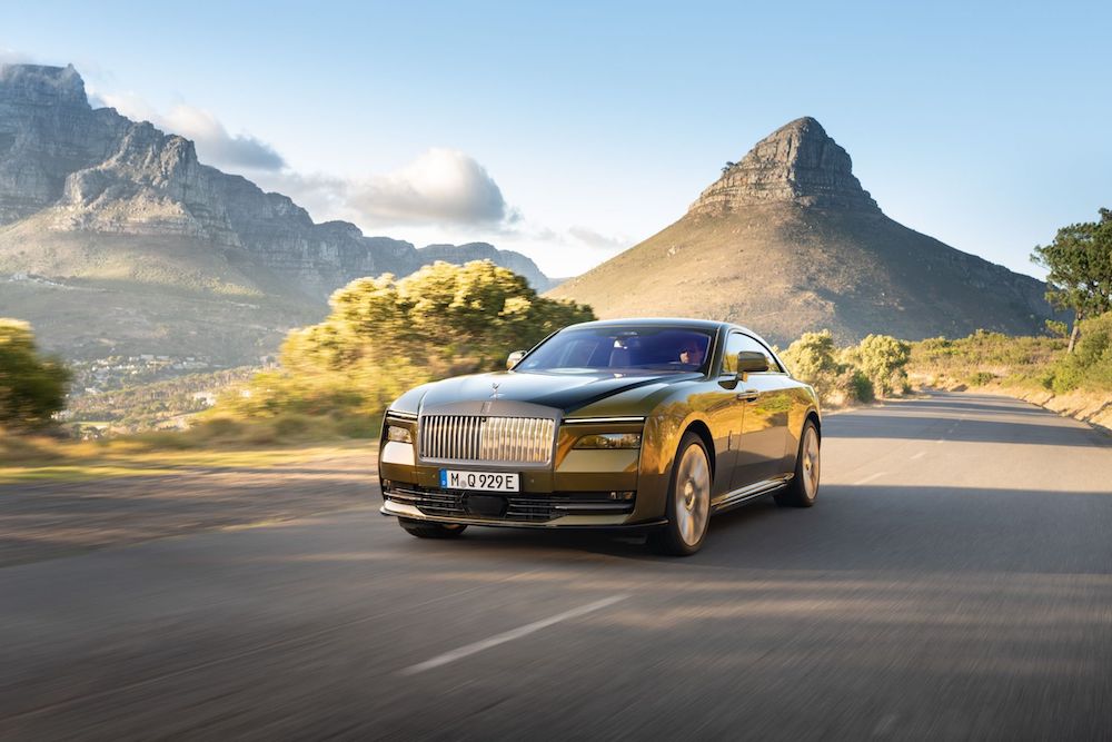 imagen 3 de Spectre, el super coupé eléctrico de Rolls-Royce, está de pruebas en Sudáfrica.