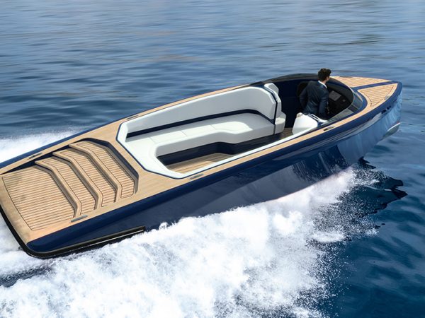 Falcon E8, el yate de moda es eléctrico.