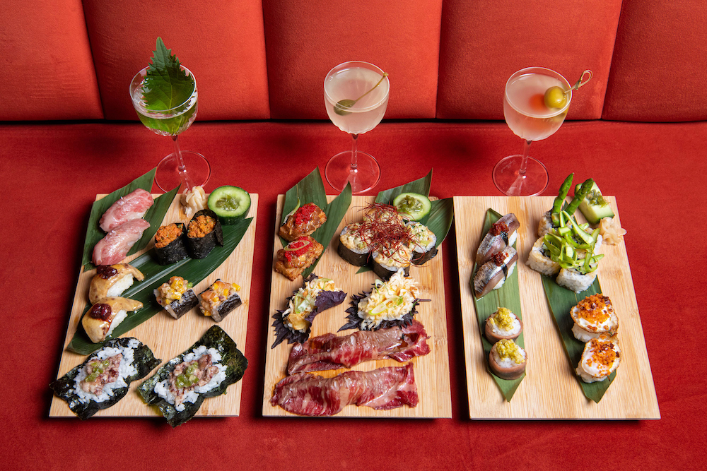 imagen 1 de Menú Sushi & Maridaje de cócteles, lo nuevo de Ginkgo Restaurante & Sky Bar.