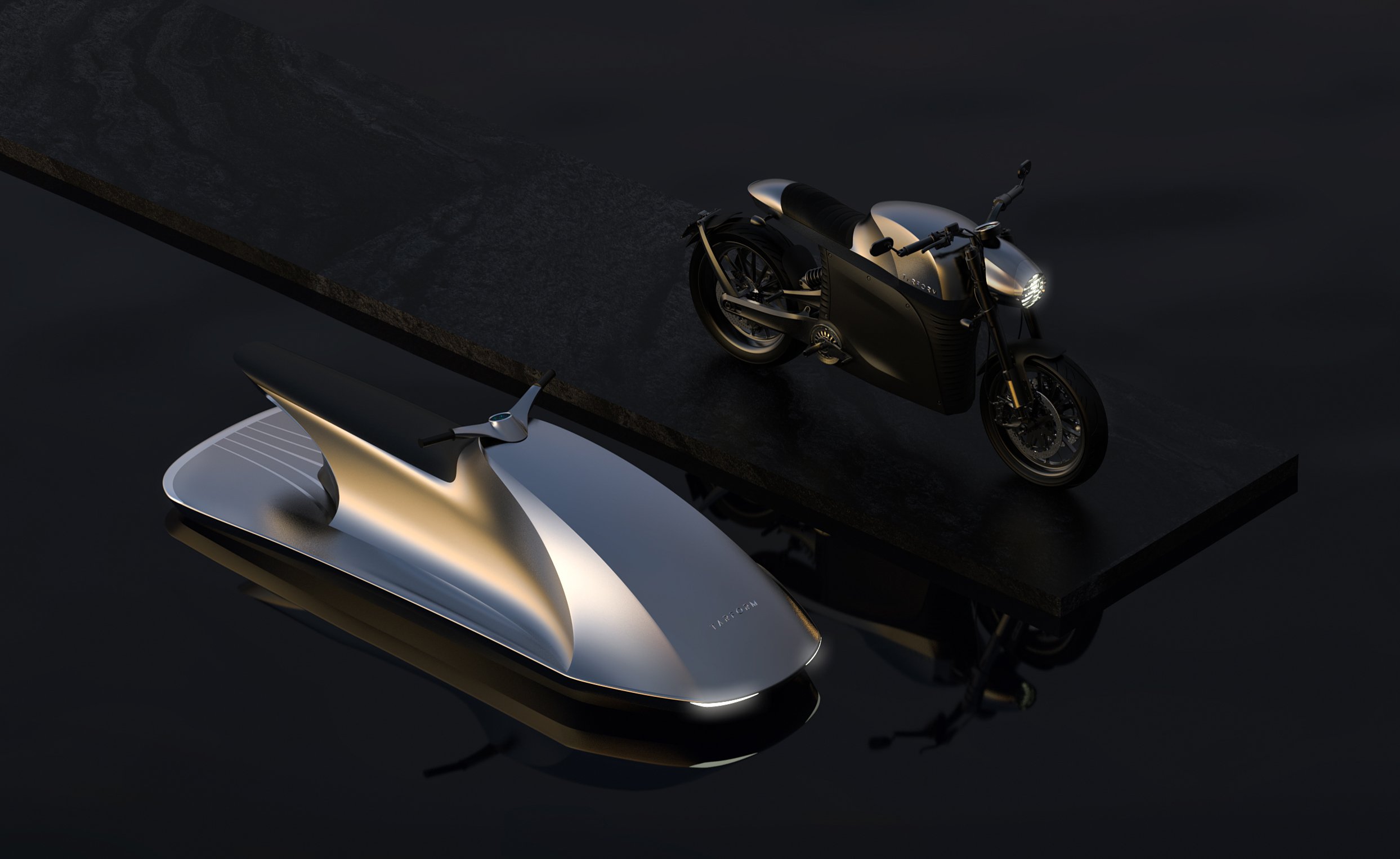 imagen 1 de Tarform Raye: la moto de agua eléctrica más elegante del mundo.
