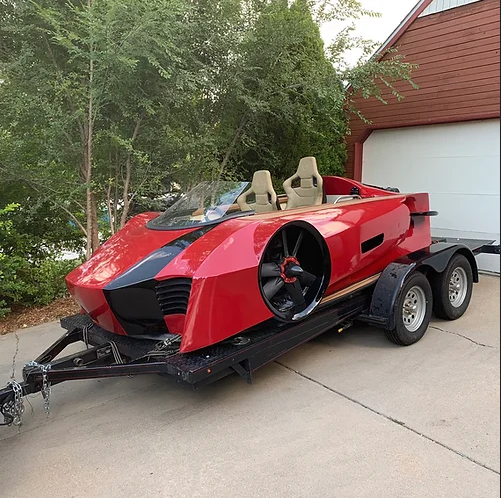 imagen 1 de VonMercier Arosa: el hovercraft más elegante del momento.