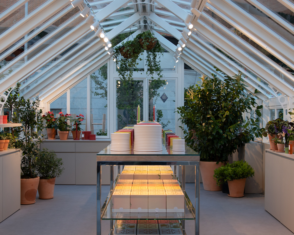 imagen 3 de Loewe Greenhouse, un invernadero itinerante y aromático único.
