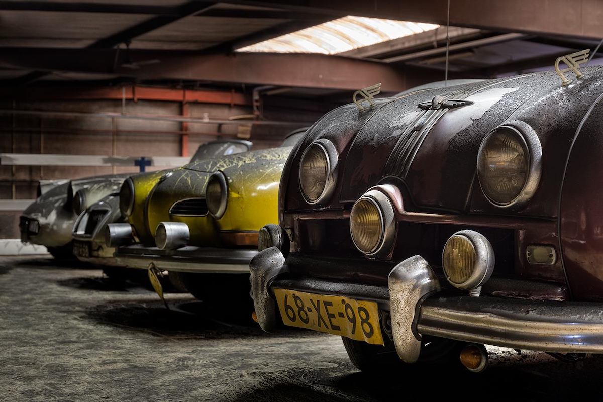 imagen 1 de Palmen Barn: sale a subasta una sorprendente colección de coches.