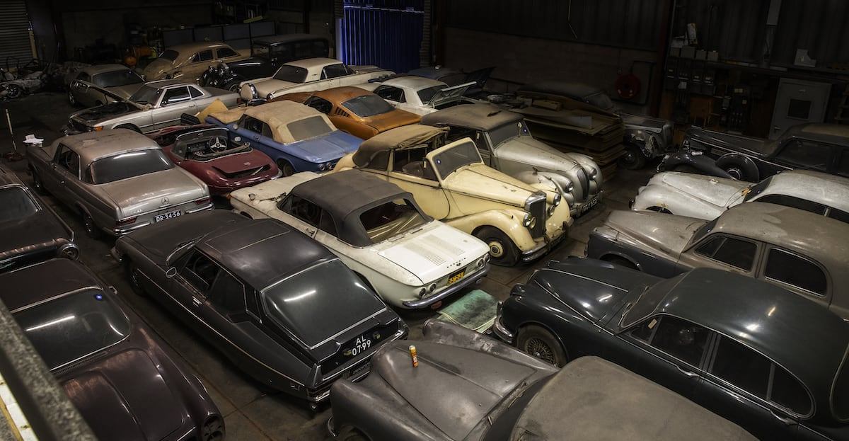 imagen 4 de Palmen Barn: sale a subasta una sorprendente colección de coches.