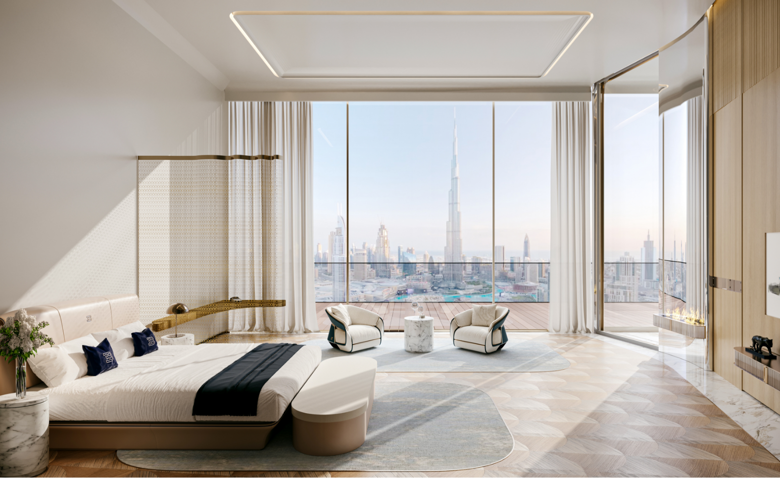imagen 2 de Descubre las espectaculares residencias Bugatti en Dubai.