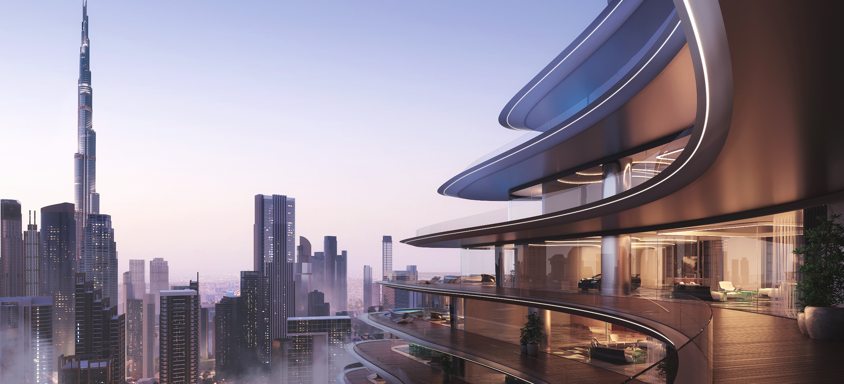 imagen 8 de Descubre las espectaculares residencias Bugatti en Dubai.