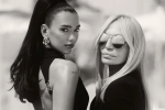 Dua Lipa y Donatella Versace.