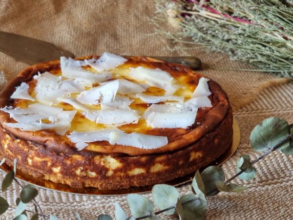 La tarta de queso Camerano se degusta en Madrid gracias a Mamá Naranja.